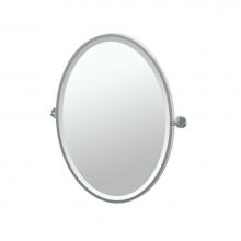 Gatco 4249F - LATITUDE II,FRAMED OVAL,CHRM