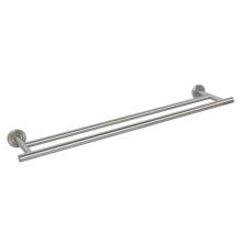 Gatco 4294 - Latitude Double Towel Bar, Satin Nickel