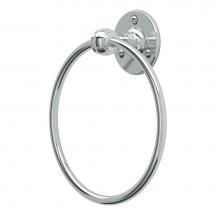 Gatco 4412 - Cafe Towel Ring, Chrome