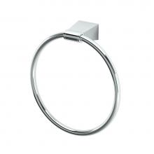 Gatco 4712 - Bleu Towel Ring, Chrome