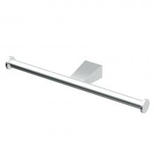 Gatco 4713A - Bleu Double Tissue Paper Holder, Chrome