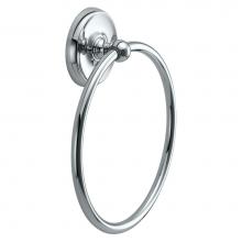 Gatco 5073 - Designer II Towel Ring, Chrome