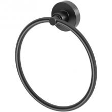 Gatco 5502 - Studio Towel Ring, Matte Black