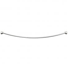 Gatco 826 - Shower Rod, Curved, Satin Nickel
