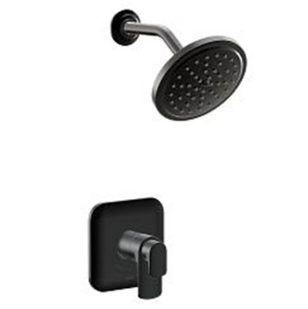 Rizon Matte Black M-Core 4-Series Shower Only
