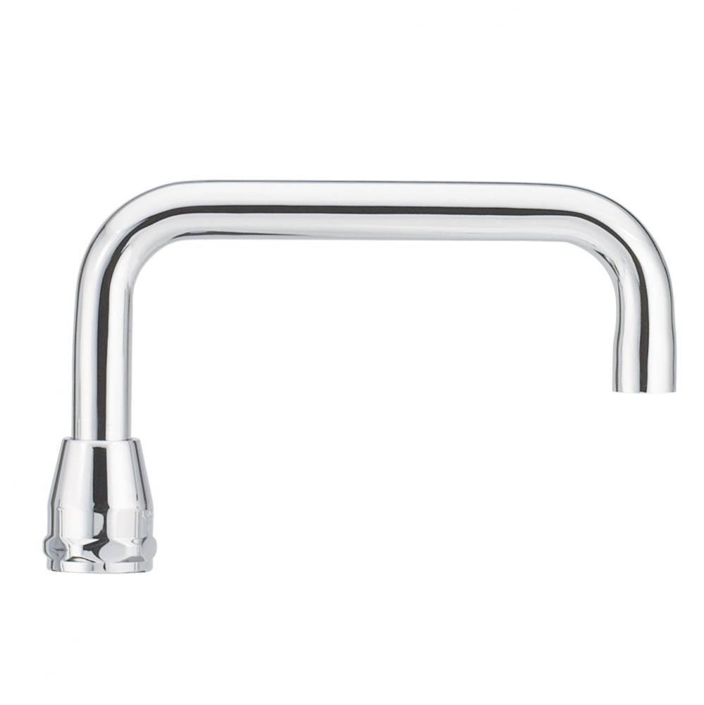 Chrome commerical spout