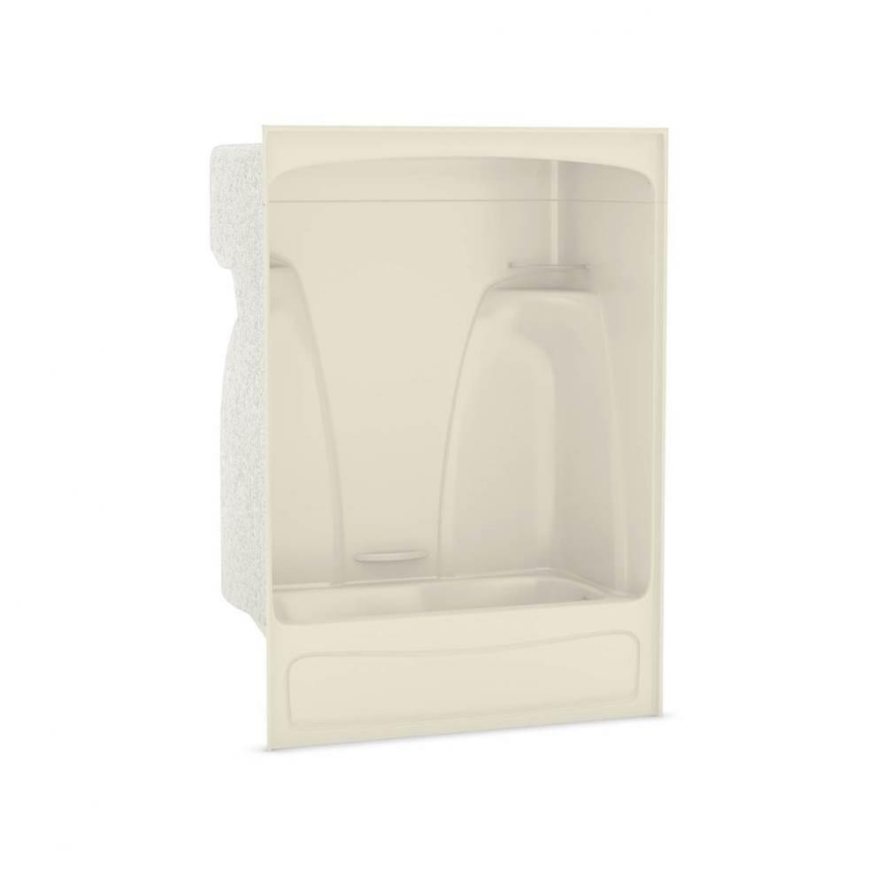 ACTSDM 60 in. x 33.25 in. x 87.375 in. 1-piece Tub Shower with Left Drain in Bone