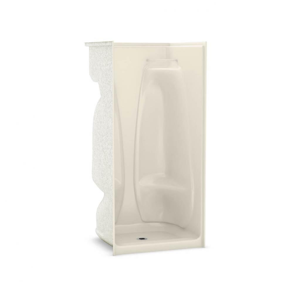 ACSH-36 36 in. x 33.25 in. x 75 in. 1-piece Shower with No Seat, Center Drain in Bone