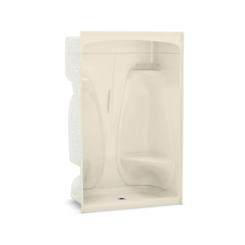 ACSHRSDM/LSDM/NSDM-48 48 in. x 33.25 in. x 88 in. 1-piece Shower with Left Seat, Center Drain in B
