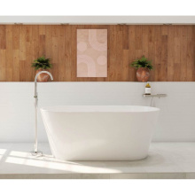 Maax 107527-000-001-000 - Calinda 60 x 30 Acrylic Freestanding Oval Center Drain Bathtub in White
