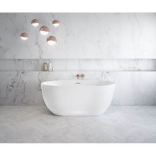 Maax 106876-000-001-000 - Tosca 5932 Acrylic Freestanding Center Drain Bathtub in White with White Skirt