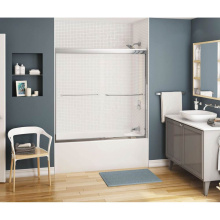 Maax 134670-900-084-000 - Kameleon SC 55-59 x 57 in. 8 mm Bypass Tub Door for Alcove Installation with Clear glass in Chrome