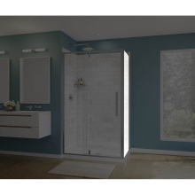Maax 135327-900-084-000 - Uptown Return Panel for 32 in. Base with Clear glass in Chrome
