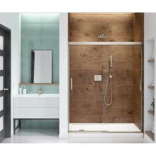 Maax 139350-900-305-000 - Incognito 70 56-59 x 70 1/2 in. 6mm Bypass Shower Door for Alcove Installation with Clear glass in