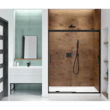 Maax 139350-900-340-000 - Incognito 70 56-59 x 70 1/2 in. 6mm Bypass Shower Door for Alcove Installation with Clear glass in