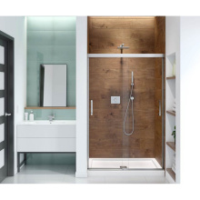 Maax 139352-900-084-000 - Incognito 70 44-47 x 70 1/2 in. 8mm Bypass Shower Door for Alcove Installation with Clear glass in