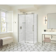 Maax 107545-900-305-000 - Odyssey SC 48'' x 32'' x 78'' 8mm Sliding Shower Door for Corner Ins