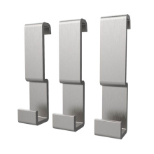 Maax 10045089-201 - Manhattan Small Hooks - Pack of 3 in Brushed Chrome