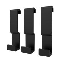 Maax 10045089-340 - Manhattan Small Hooks - Pack of 3 in Matte Black