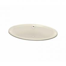 Maax 100028-000-004 - Tympani 71.625 in. x 41.625 in. Drop-in Bathtub with Center Drain in Bone