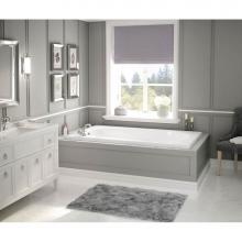 Maax 100106-000-001 - Talisman 71.375 in. x 42 in. Drop-in Bathtub with End Drain in White