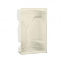 Maax 141053-000-004 - ACSHRSDM/LSDM/NSDM-48 48 in. x 33.25 in. x 88 in. 1-piece Shower with No Seat, Center Drain in Bon