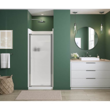 Maax 136730-970-084-000 - Polar Pivot 27-28.75 x 64.5 in. Pivot Shower Door for Alcove Installation with Raindrop glass in C