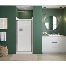 Maax 136731-970-084-000 - Polar Pivot 31-32.75 x 64.5 in. Pivot Shower Door for Alcove Installation with Raindrop glass in C
