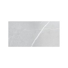 Maax 107554-118-297-000 - Manhattan Glue-up Wall Tiles 15.75 x 31.5 in. In Smooth Marble Light Grey