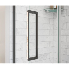 Maax 10068840-283-600 - Specialty Handle for Uptown Pivot and Slider in Dark Bronze and Beige Marble