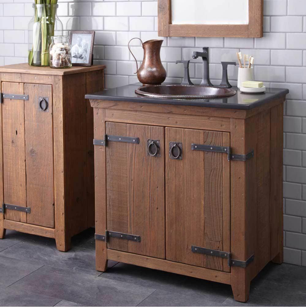 30&apos;&apos; Americana Vanity Base in Chestnut