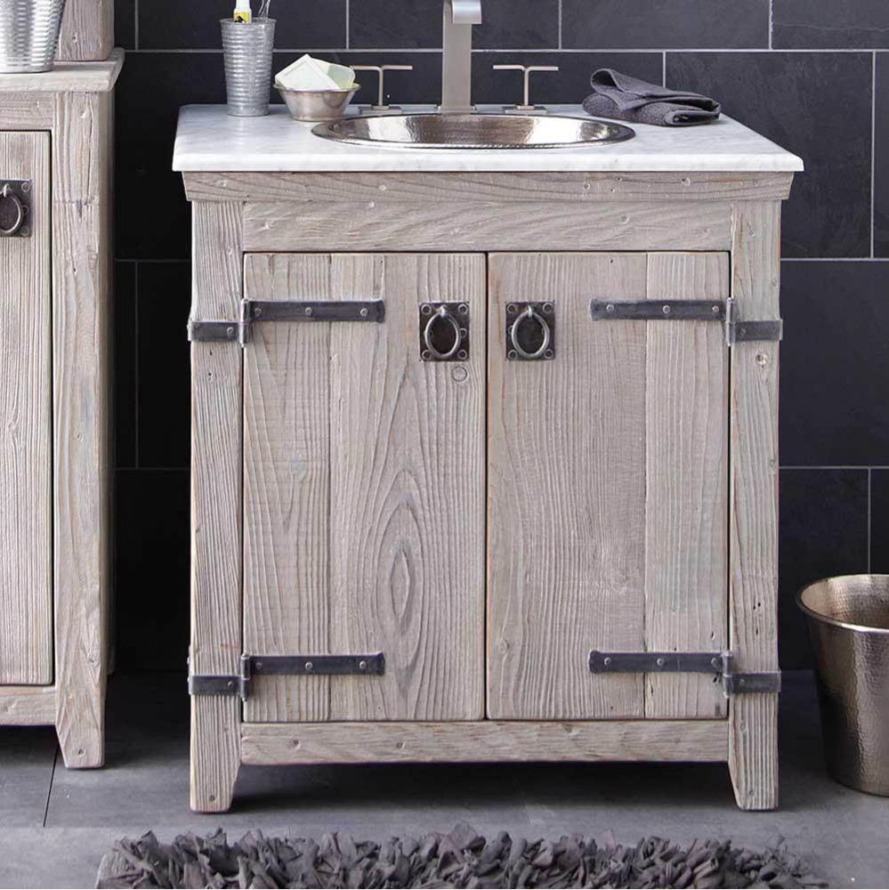 30&apos;&apos; Americana Vanity Base in Driftwood