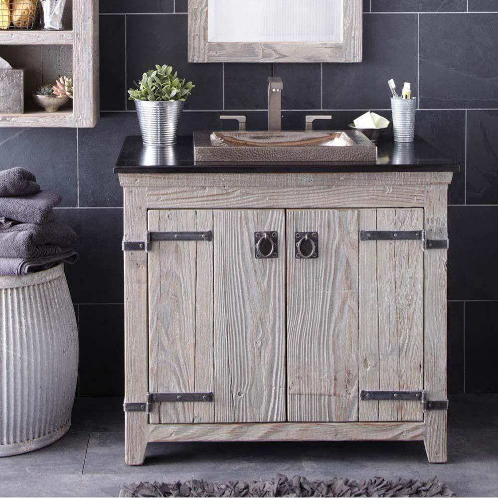 36&apos;&apos; Americana Vanity Base in Driftwood