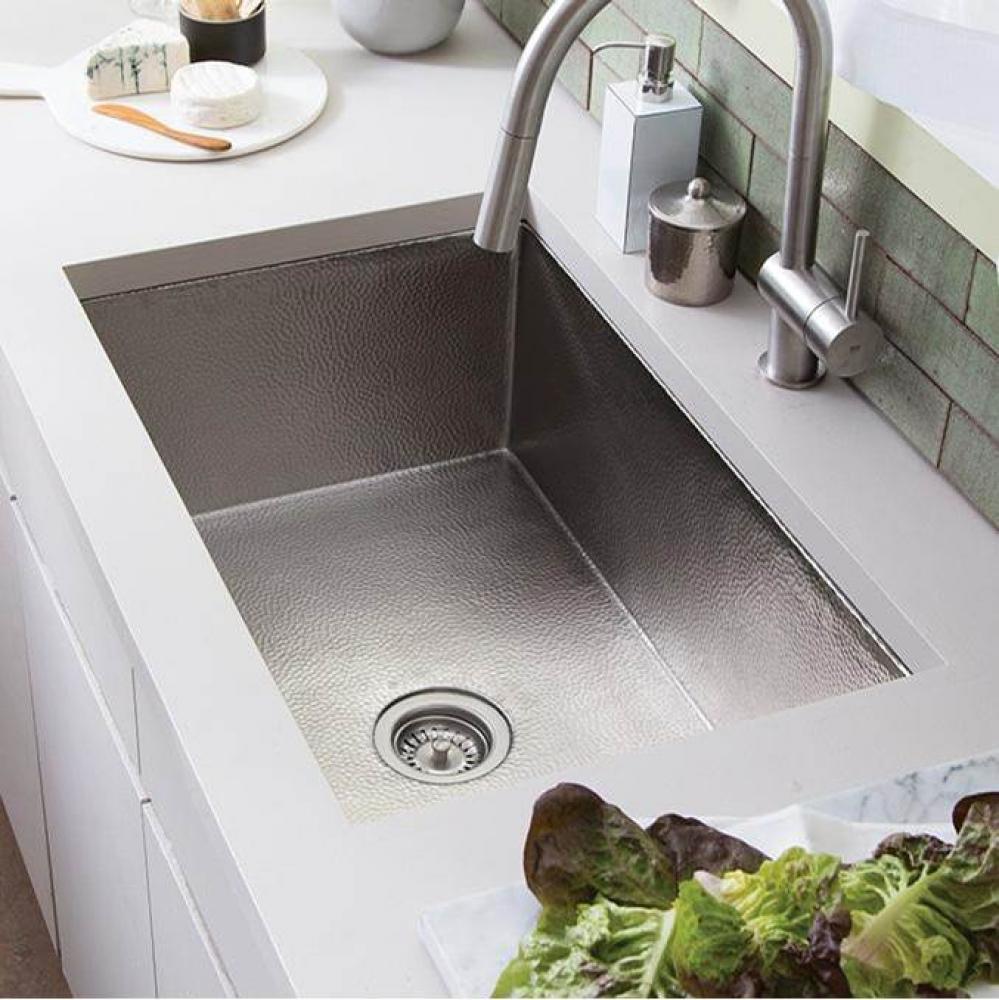 Cocina 33 Kitchen SInk in Brushed Nickel