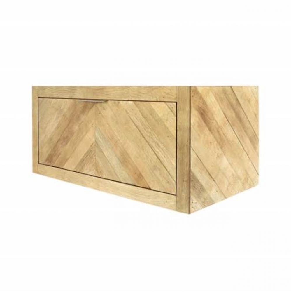 Vintner&apos;&apos;s Floating Vanity with Drawer in Chardonnay