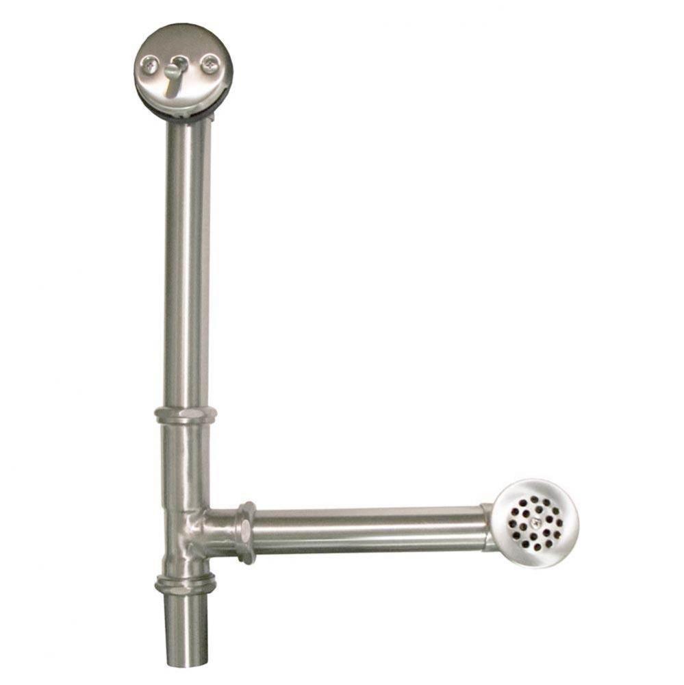 Trip Lever Bath Waste &amp; Overflow for Aurora in Brushed Nickel