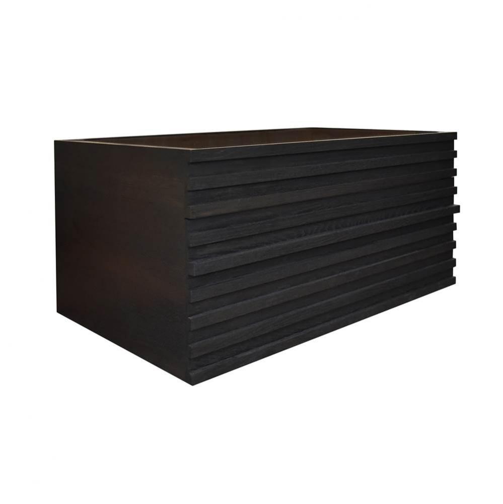 Winemaker 30&apos;&apos; Floating Vanity in Charred Oak