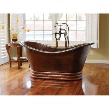 Native Trails CPS912 - 60'' Aurora Bathtub in Antique Copper