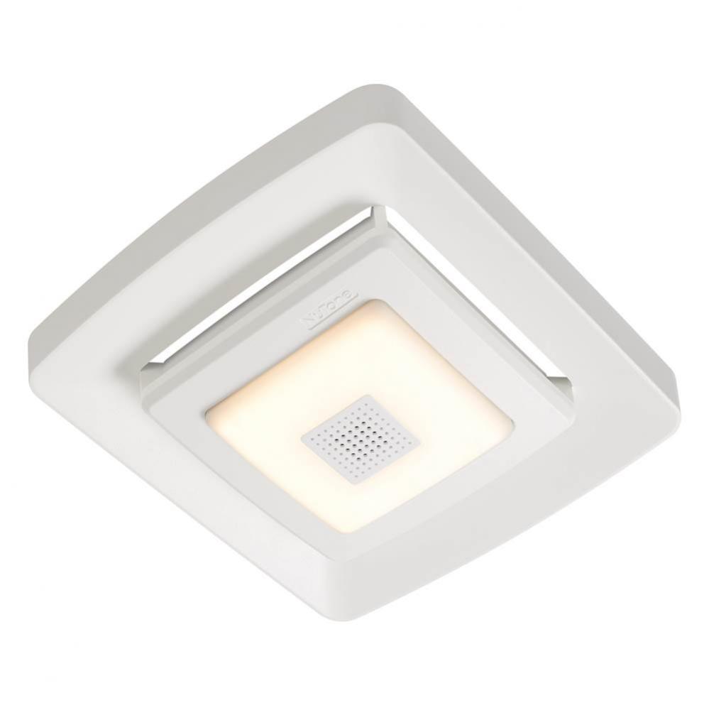 NuTone&#xae; Bluetooth™ Speaker Quick Install Bathroom Exhaust Fan Grille/Cover w/ LED Light (4-