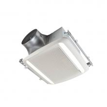 Broan Nutone XB80L1 - ULTRA GREEN XB Series 80 CFM Ceiling Bathroom Exhaust Fan with LED Light, ENERGY STAR*