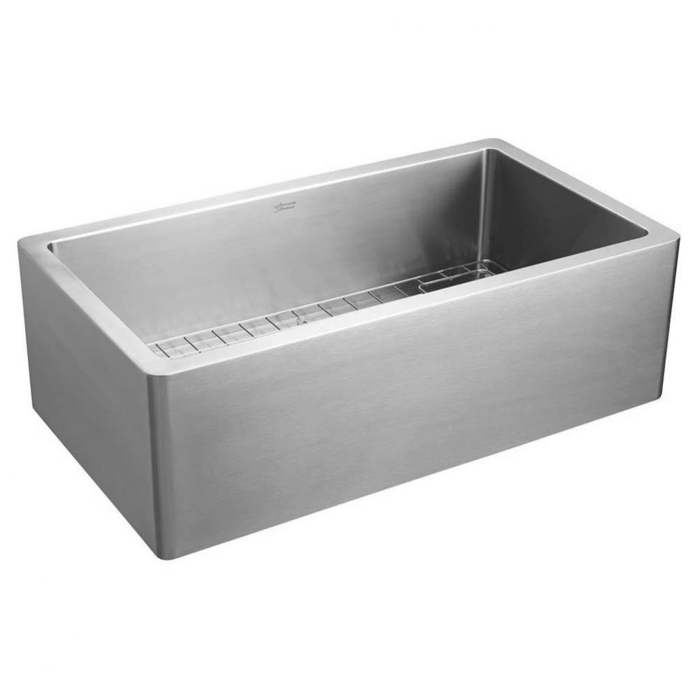 Avery&#xae; 36 x 20-Inch Stainless Steel Undermount or Flush Mount Single Bowl Apron Front Kitchen