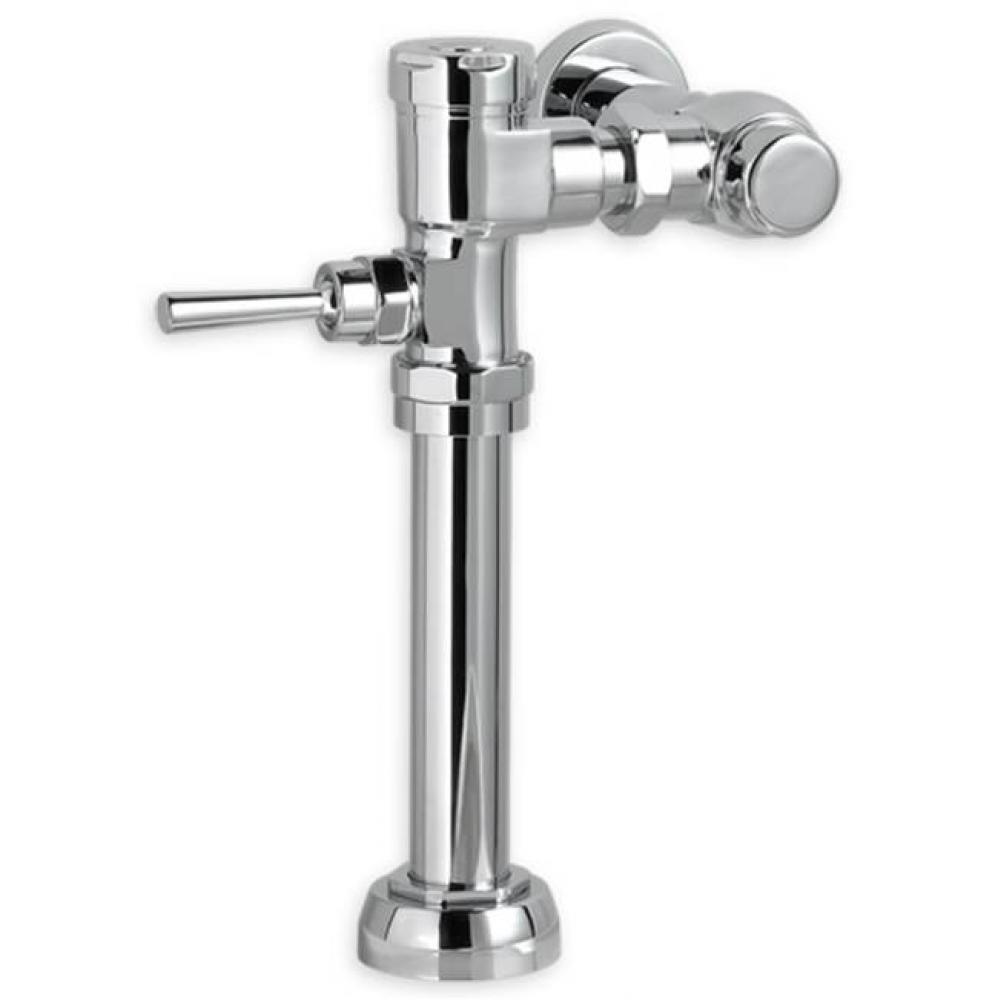 Ultima™ Manual Valve Only for Retrofit, Piston-Type, 1.28 gpf/4.8 Lpf