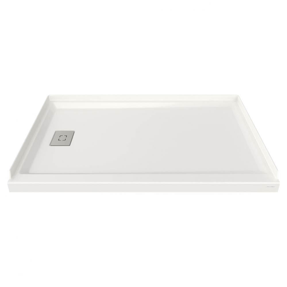 Studio&#xae; 60 x 36-Inch Single Threshold Shower Base With Left-Hand Outlet