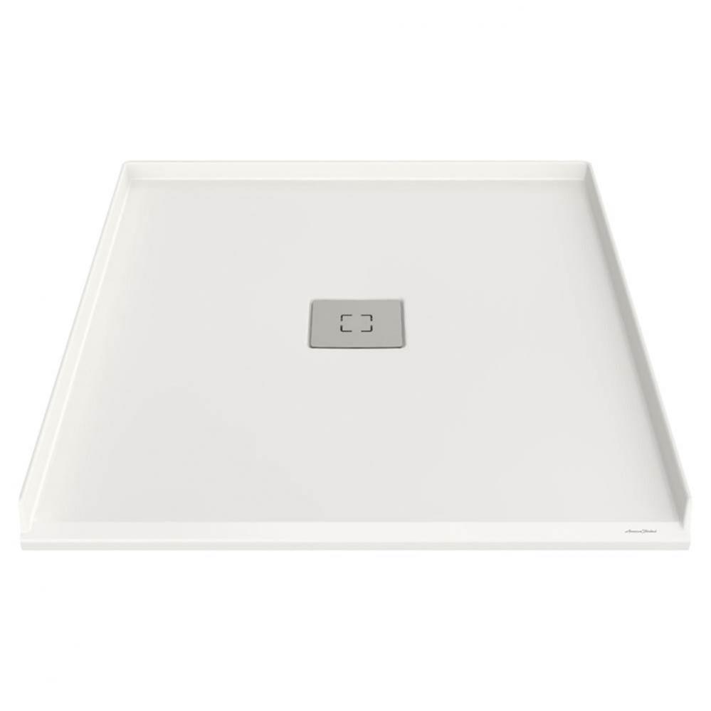 Studio&#xae; 38 x 38-Inch Single Threshold ADA Shower Base With Center Drain