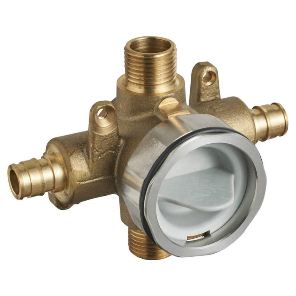Flash&#xae; Shower Rough-In Valve With PEX Inlets/Universal Outlets for Cold Expansion System