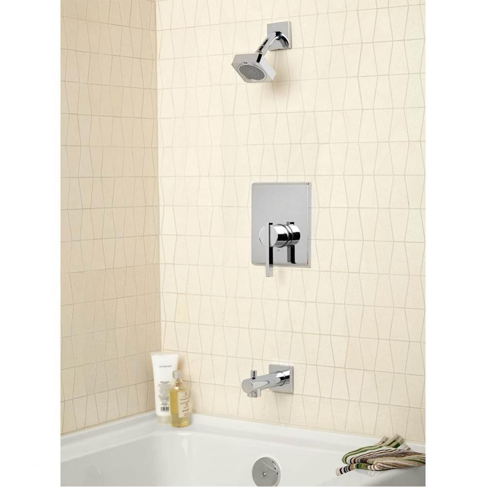 Times Square&#xae; 1.75 gpm/6.6 L/min Tub and Shower Trim Kit With Water-Saving Showerhead, Double