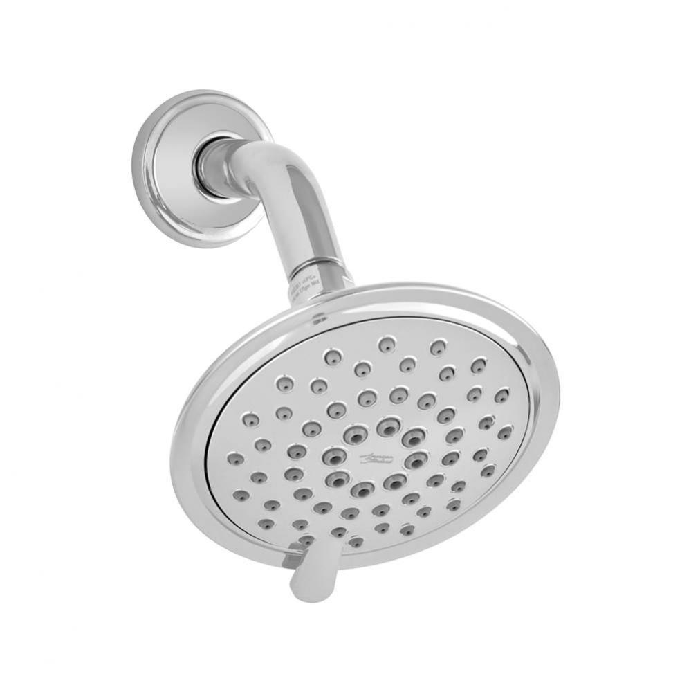 Patience&#xae; 5-Inch 2.5 gpm/9.5 L/min Fixed Showerhead