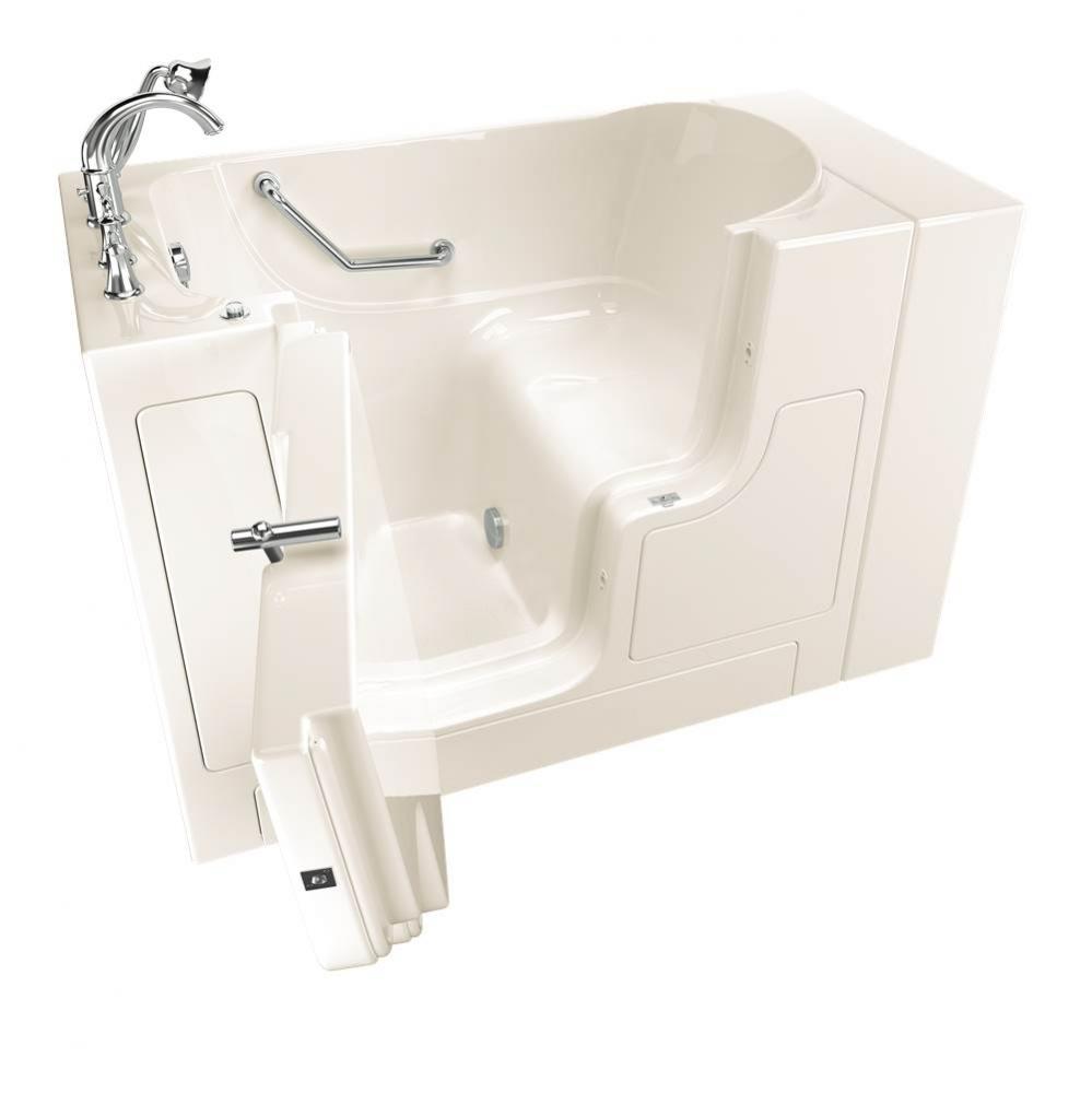 Gelcoat Value Series 30 x 52 -Inch Walk-in Tub With Soaker System - Left-Hand Drain With Faucet