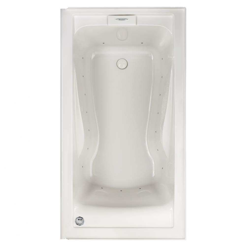 Evolution&#xae; 60 x 32-Inch Deep Soak&#xae; Integral Apron Bathtub Left-Hand Outlet With EverClea