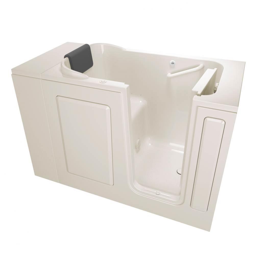 Gelcoat Premium Series 28 x 48-Inch Walk-in Tub With Air Spa System - Right-Hand Drain